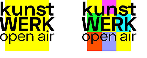 kunstwerkWERK Logo. Weiterverlinkung auf kunstWERK Newsartikel